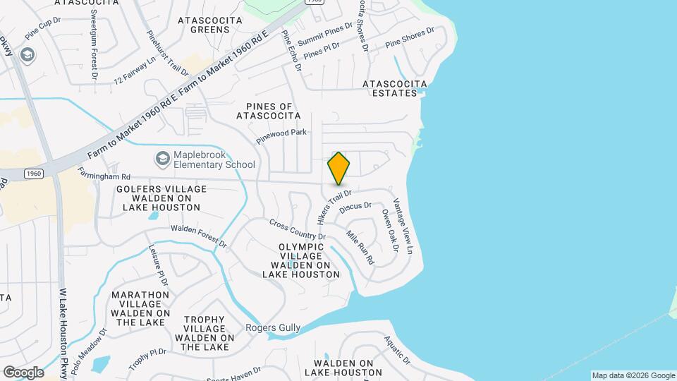 19215 Hikers Trail Dr Map and Location Details