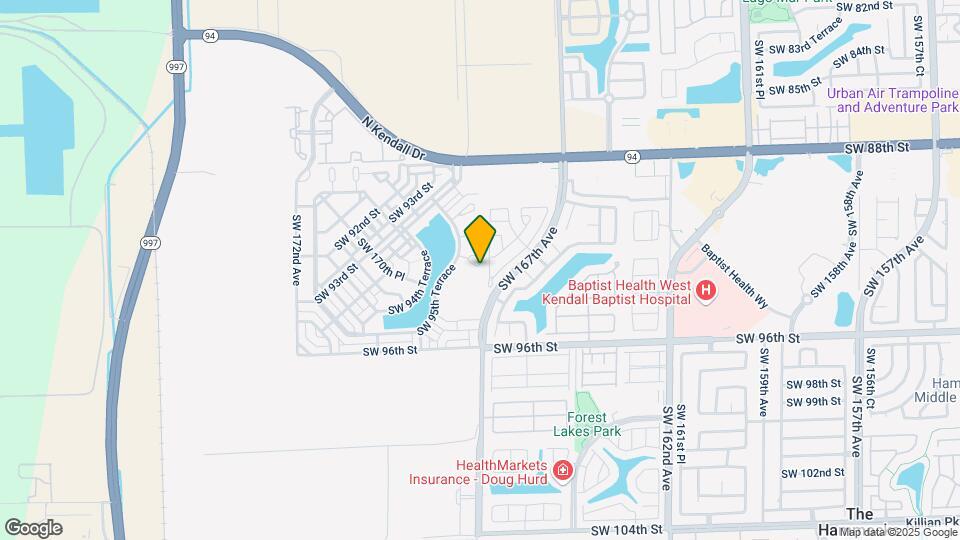 16934 SW 92nd St Cir Map and Location Details