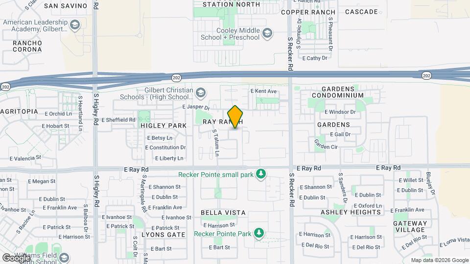 3767 E Orchid Ln Mapa y Detalles de la Ubicación