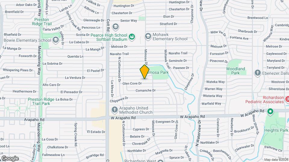 1308 Glen Cove Dr, Unit SI ID1492740P Mapa y Detalles de la Ubicación