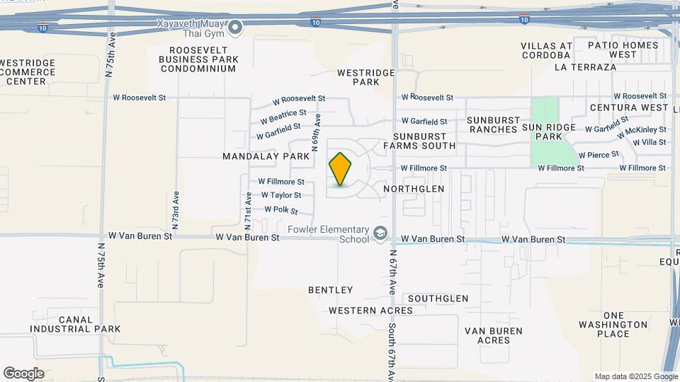 6839 W Taylor St Map and Location Details