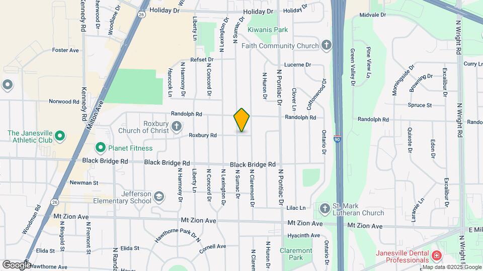 2407 Roxbury Rd Map and Location Details