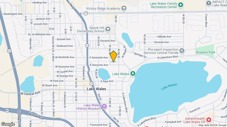 423 E Sessoms Ave Map and Location Details