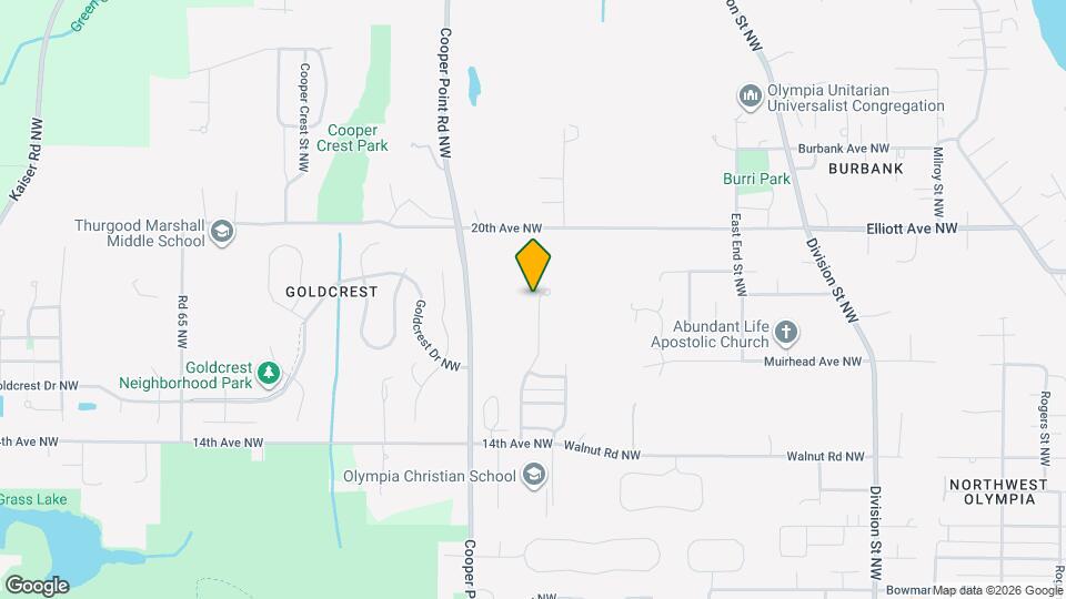 1817 Cyrene Dr NW Map and Location Details