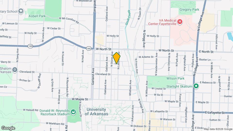 825 N Leverett Ave Map and Location Details