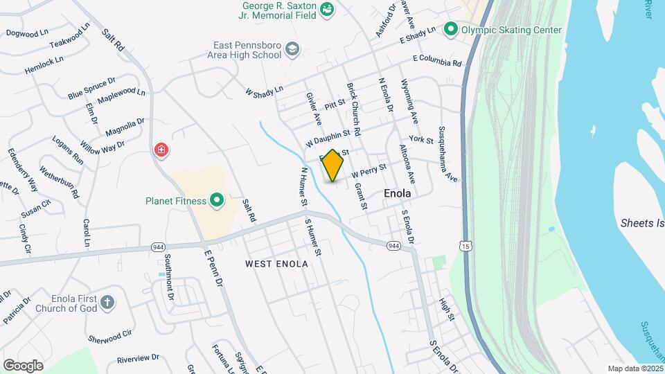 504 W Perry St Map and Location Details