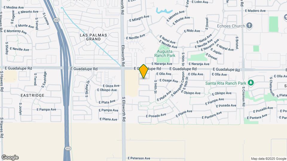 9323 E Osage Ave Map and Location Details