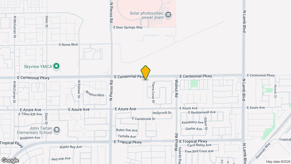 6333 Legend Falls St Map and Location Details