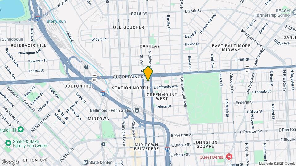 101 E Trenton St Map and Location Details