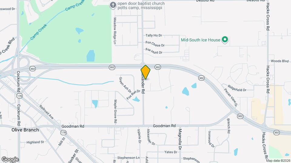 7352 Alexander Rd Mapa y Detalles de la Ubicación