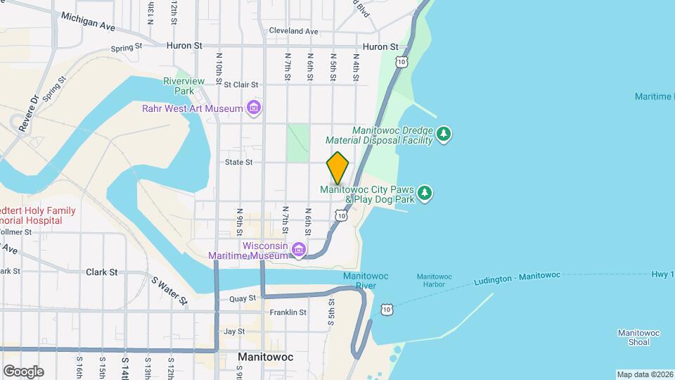 413-413 N 5th St Map and Location Details