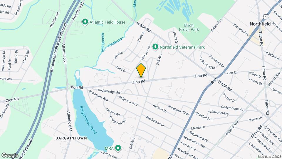 2329 Zion Rd Mapa y Detalles de la Ubicación