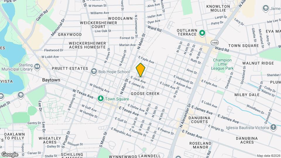 116 E Jack Ave Map and Location Details