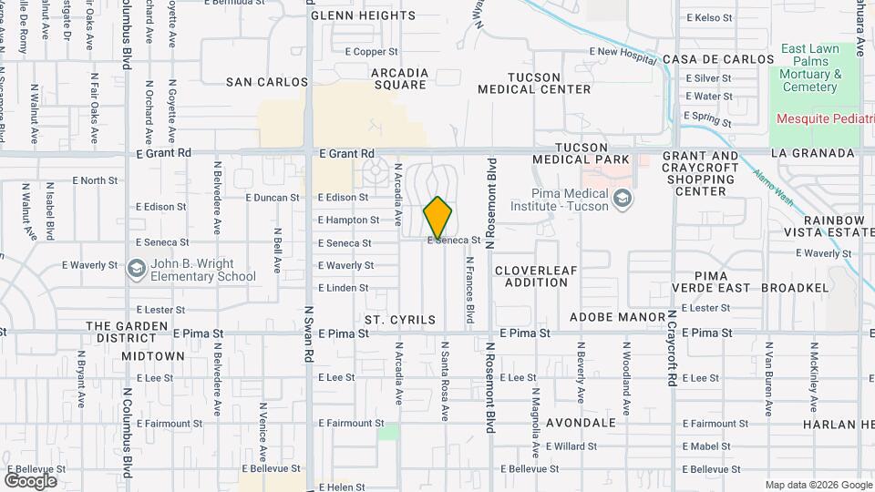 2037 N Santa Rosa Ave Map and Location Details