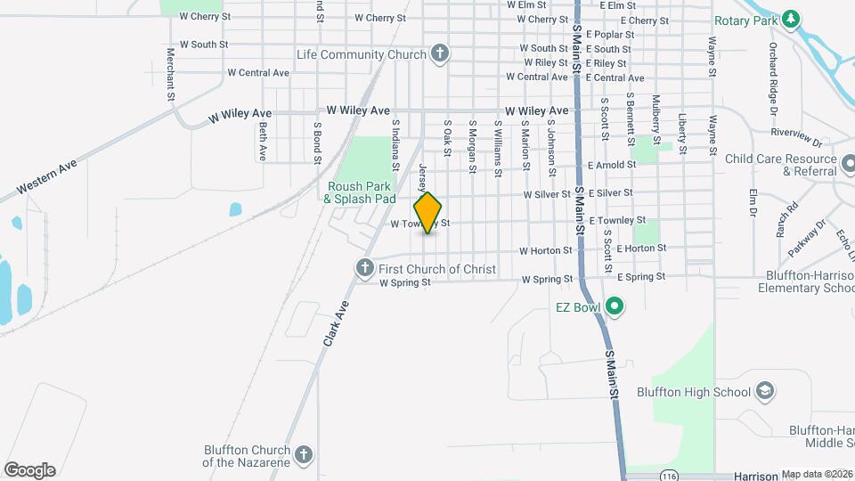 1015 Jersey St Map and Location Details