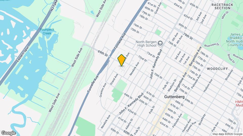 1474 68th St, Unit Apt B Map and Location Details