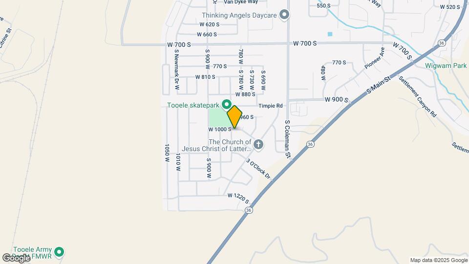 1005 S 810 W Map and Location Details