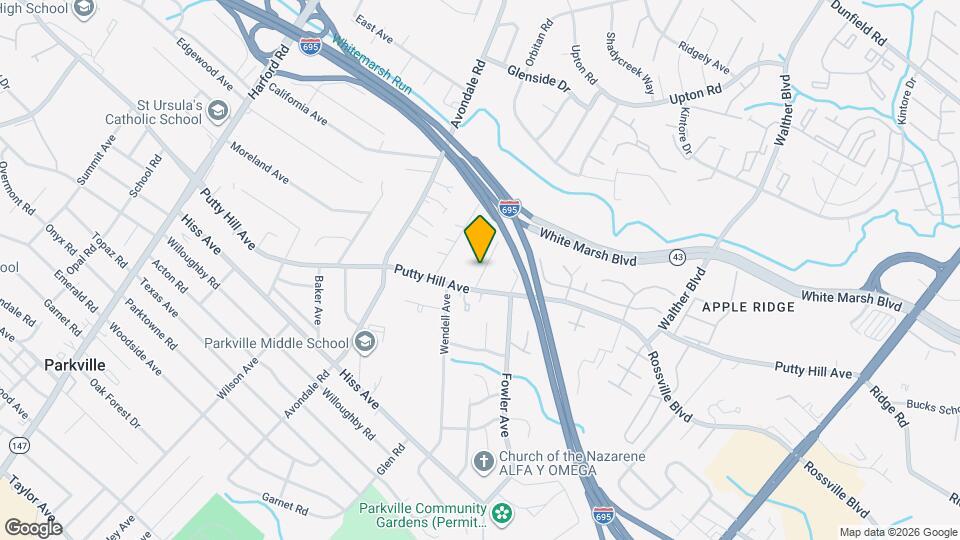 8820 Fearne Ave Map and Location Details