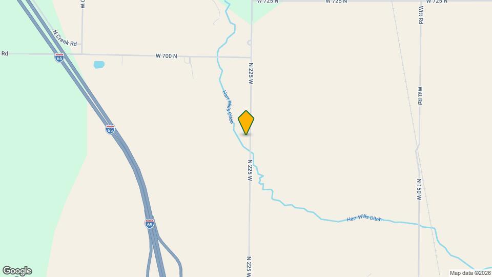 6640 N 225 W Map and Location Details