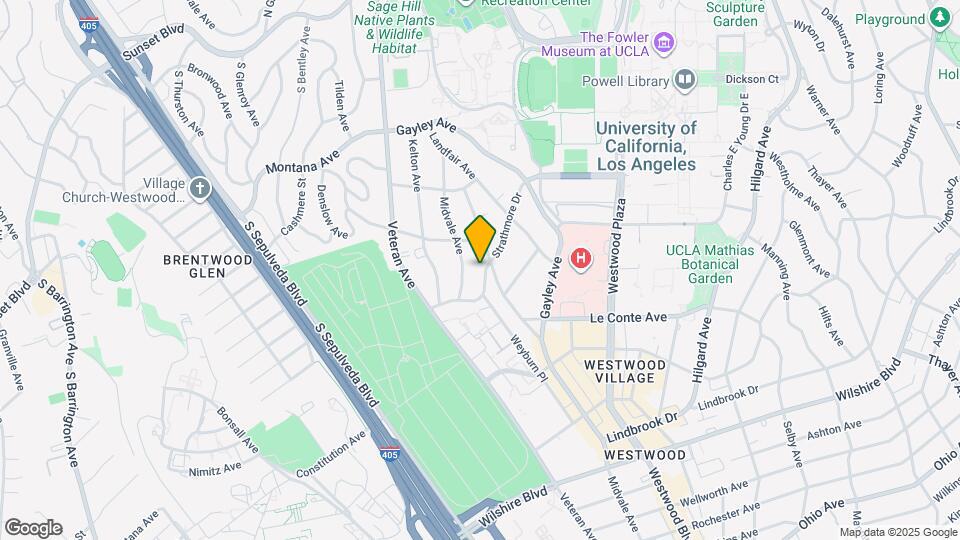 11007 Strathmore Dr Map and Location Details