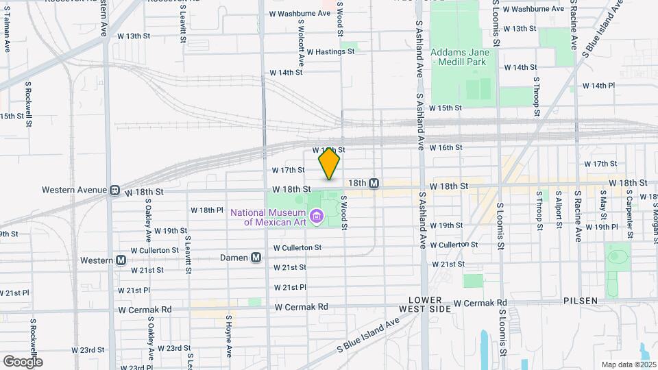 1820 W 18th St Mapa y Detalles de la Ubicación