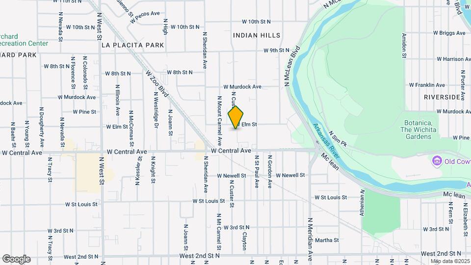 2929 W Elm St Mapa y Detalles de la Ubicación