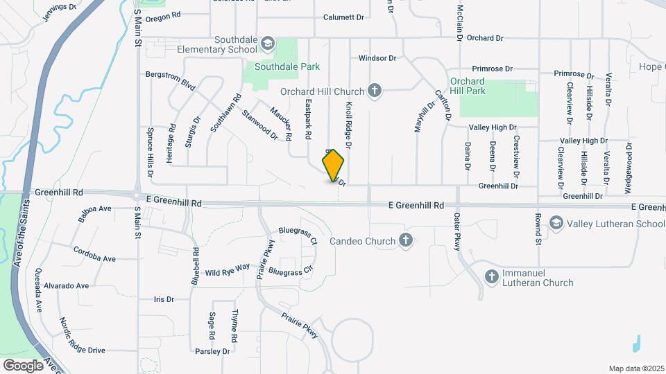 4307 Briarwood Dr Map and Location Details