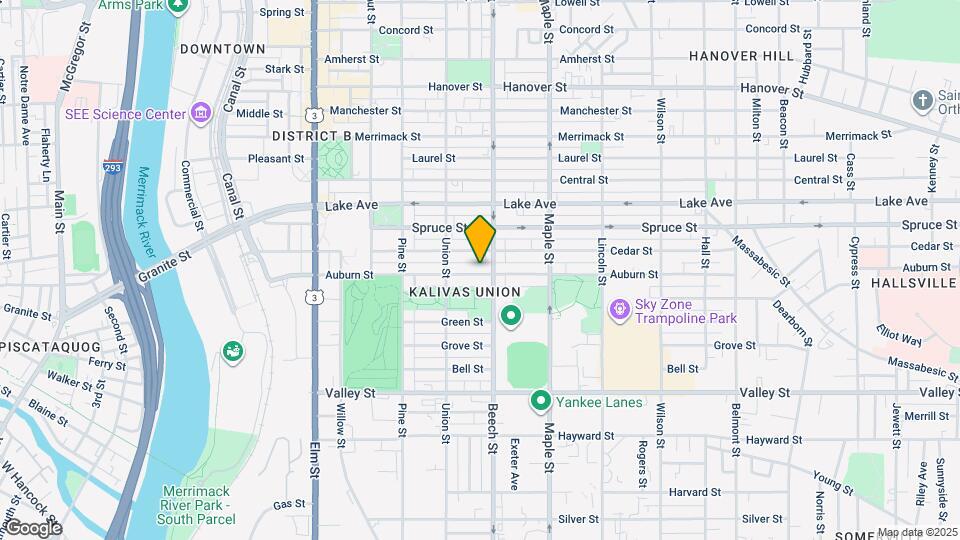 278 Auburn St Map and Location Details