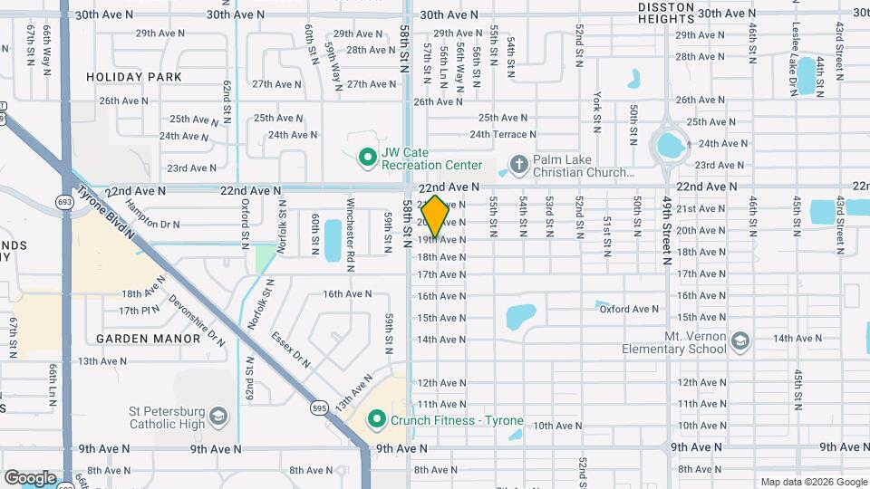 1850 57th St N Map and Location Details