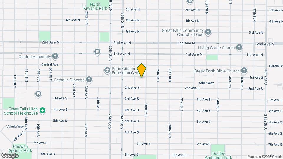 2716 1st Ave S Map and Location Details