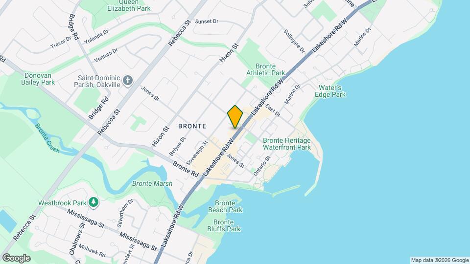 2355 Lakeshore Rd W Map and Location Details