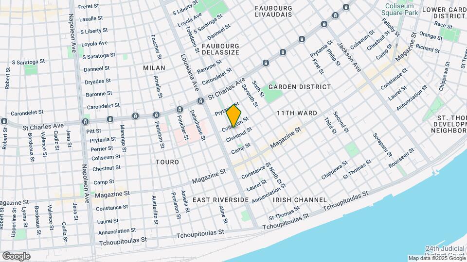 1316 Pleasant St Mapa y Detalles de la Ubicación
