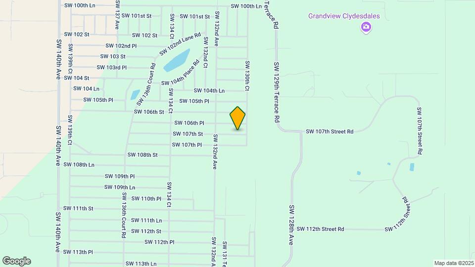 13057 SW 107th St Map and Location Details