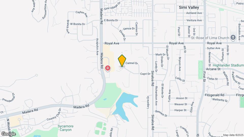 252 Capri Dr Map and Location Details