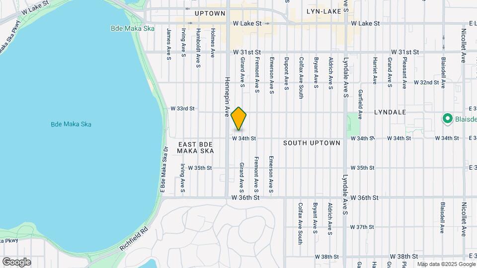 3344 Girard Ave S Mapa y Detalles de la Ubicación
