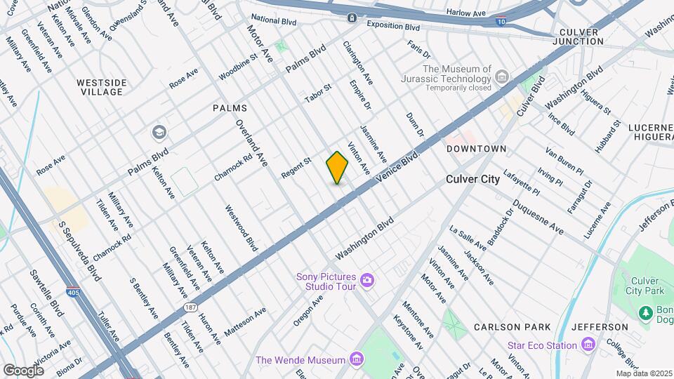 3772-3774 Mentone Ave Mapa y Detalles de la Ubicación