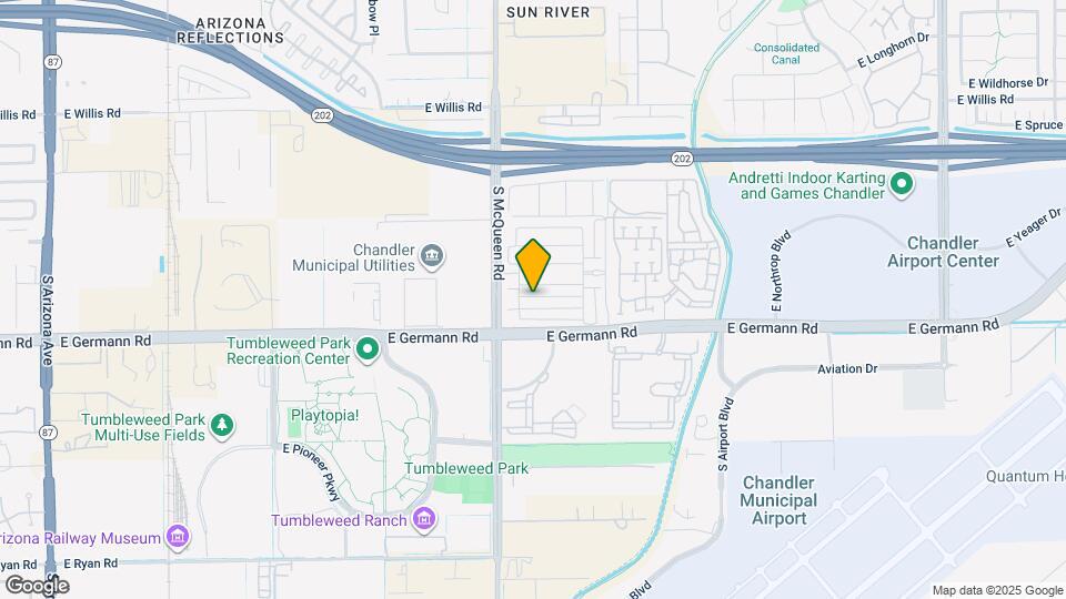 1079 E Sabino Dr Map and Location Details