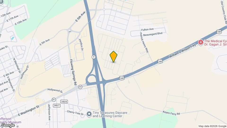 413 Eclipse St Map and Location Details