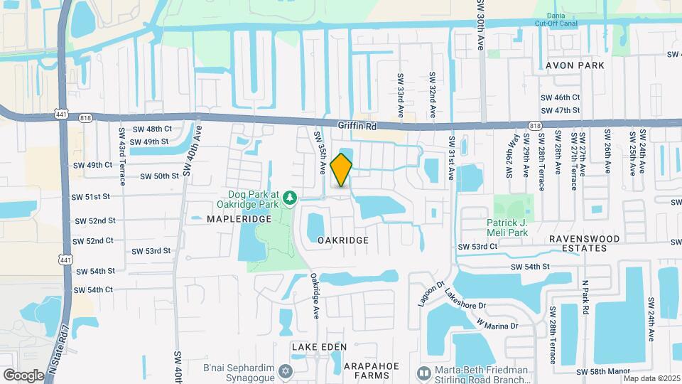 3432 SW 51st St Map and Location Details