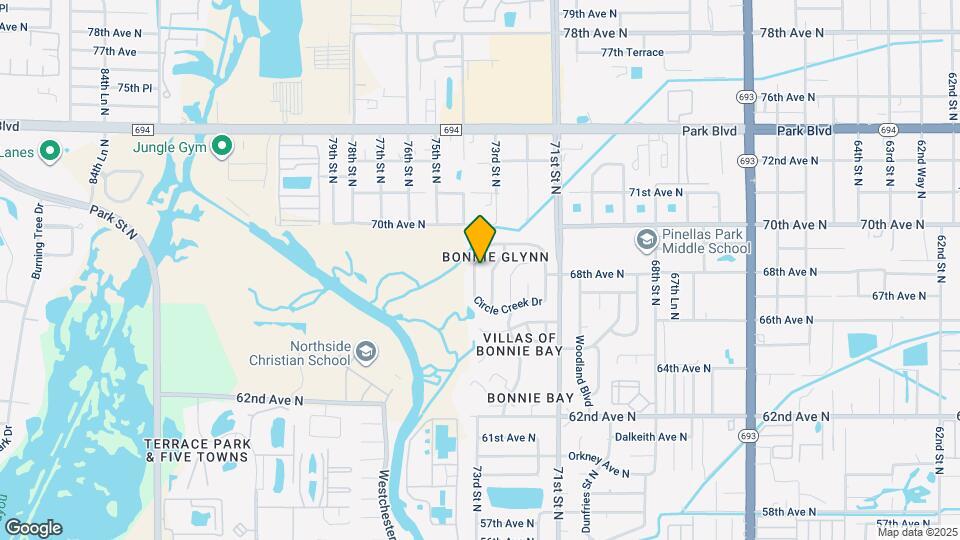 6854 Circle Creek Dr Map and Location Details