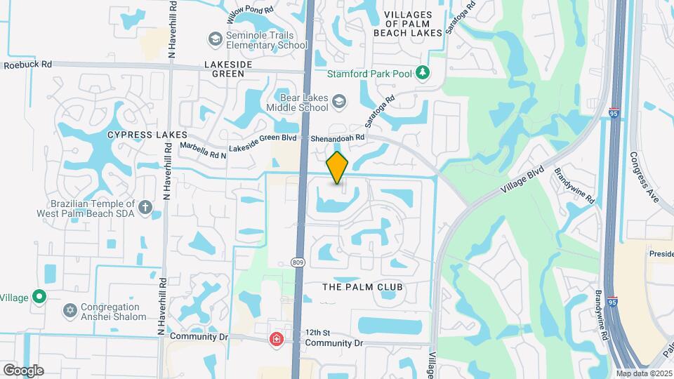 1009 Green Pine Blvd Mapa y Detalles de la Ubicación