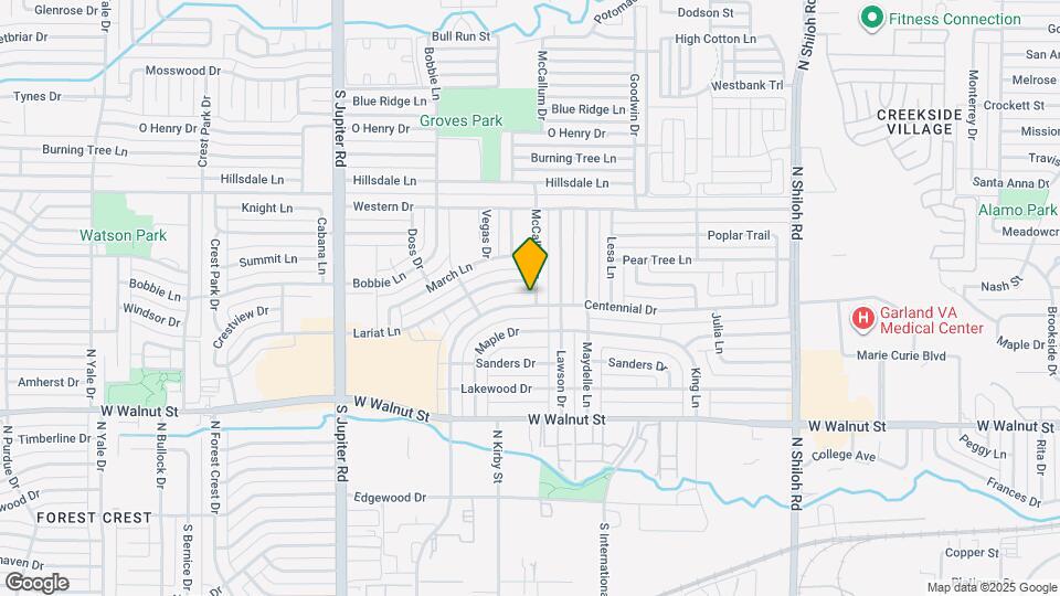 3117 Centennial Dr Map and Location Details