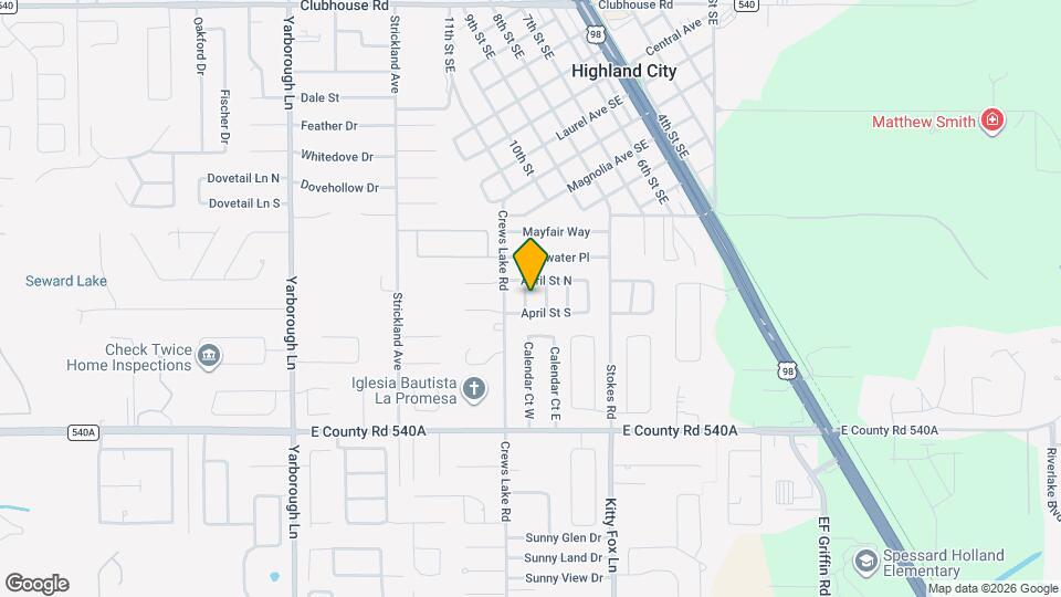 5916 May St Map and Location Details