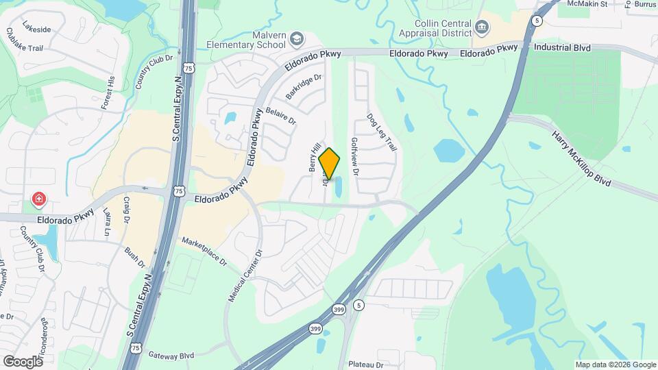 2913 Dover Dr Map and Location Details