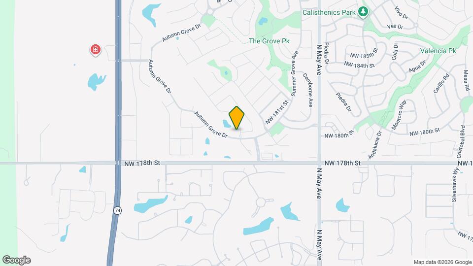 18121 Haslemere Ln Map and Location Details