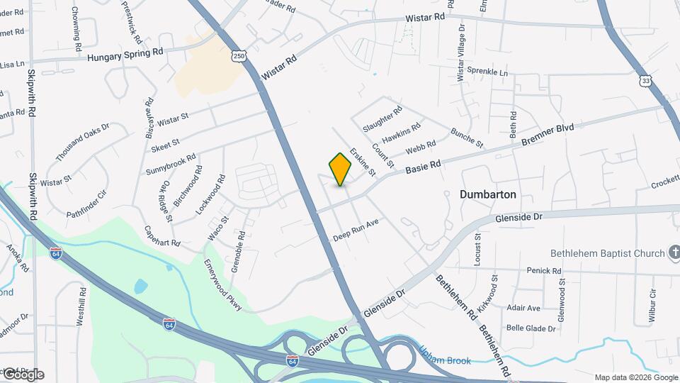 7305 Harrison Ave Map and Location Details