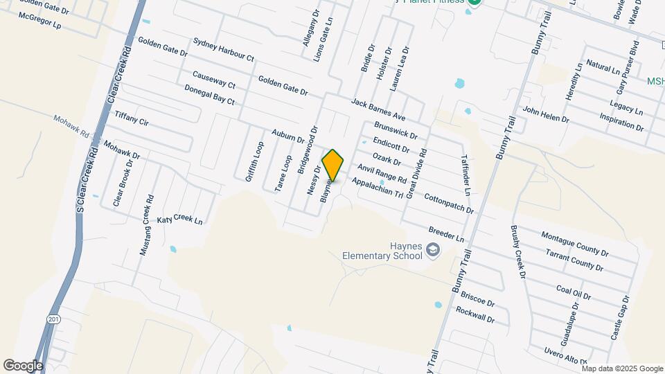 6210 Blayney Dr Map and Location Details