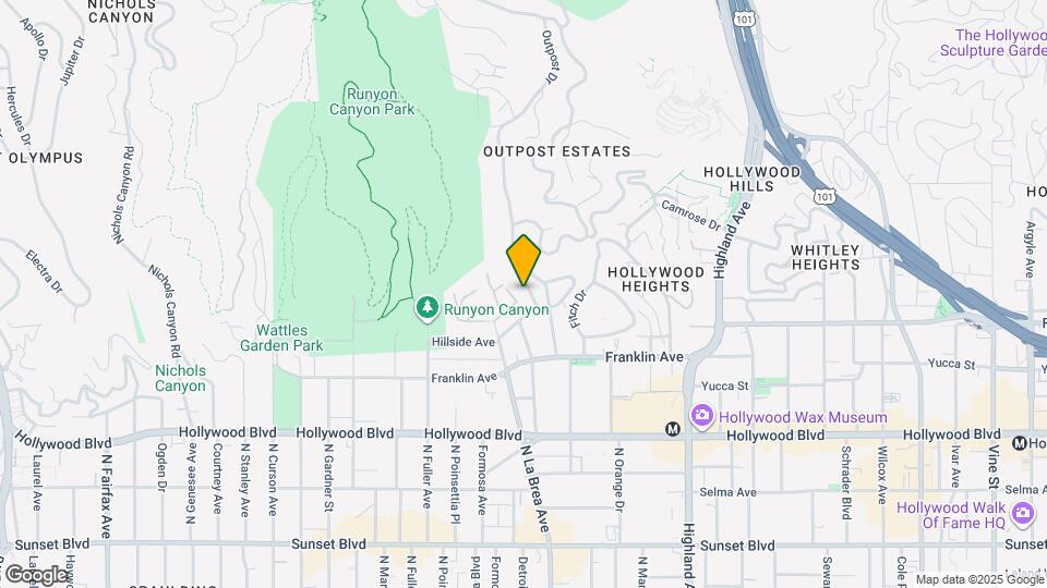 2003 El Cerrito Pl Map and Location Details