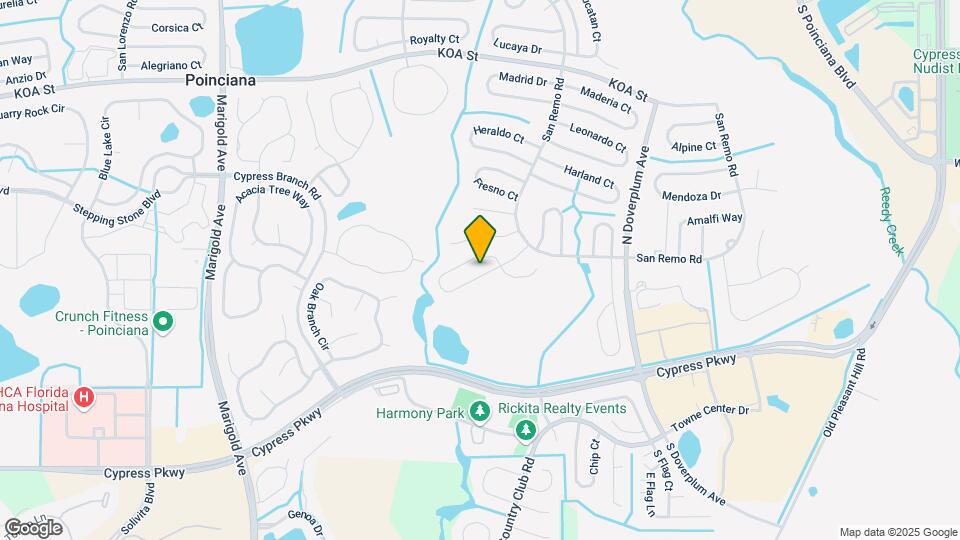 619 Regency Way Map and Location Details