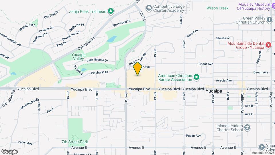 34384 Yucaipa Blvd Map and Location Details